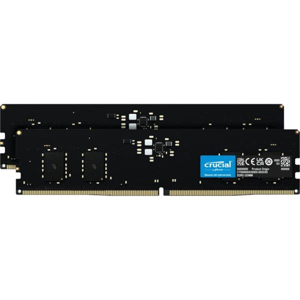 Crucial 16GB DDR5 PC-4800 CL40 RAM Kit (2×8GB) – Desktop-Arbeitsspeicher